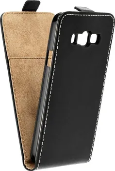 Pouzdro na mobilní telefon Forcell Slim Flip Flexi pro Samsung Galaxy Xcover 3 černé