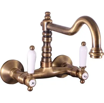 Vodovodní baterie Rav Slezák Morava MK502.5/28SM stará mosaz