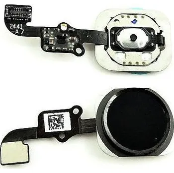 iPhone 6 membrána tlačítka černá neoriginální