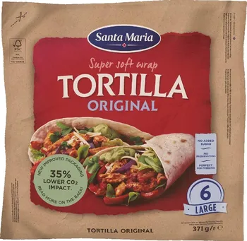 Santa Maria Wrap Tortilla 371 g