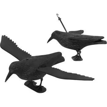 Odpuzovač zvířat M.A.T Group Maketa havrana na plašení špačků a holubů