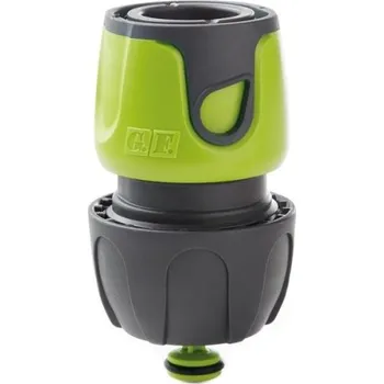 Hadicová rychlospojka G.F. Garden SOFT TOUCH 3/4" AQUASTOP LIME 28-3069-LI