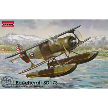 Plastikový model Roden 1/48 Beechcraft SD17S (American Floatplane)
