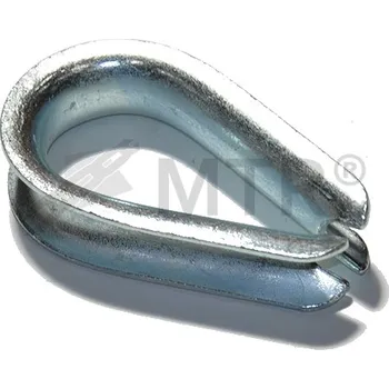 Lano MTR Očnice lanová DIN 65457 Varianta: Očnice lanová DIN 65457 3mm Zn