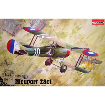 Plastikový model Roden 1/32 Nieuport 28 c.1