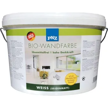 Lak na dřevo PNZ Organická stěnová barva weiß / bílá 15