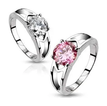 Prsten Prsten chirurgická ocel s kamínkem HWM2096