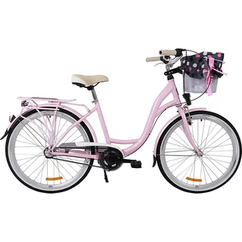 Městské kolo STORM Rowery Stockholm 3 Speed 26" růžové 2019