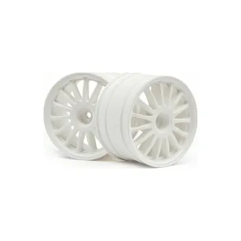 RC vybavení WR8 Tarmac bílé disky, 2 ks