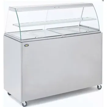 Vinotéka ROLLER GRILL International VITRÍNA PULTOVÁ VYHŘÍVANÁ BMV 4 - S VODNÍ LÁZNÍ