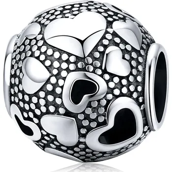 Přívěsek Elenys přívěsek Retro srdcový korálek