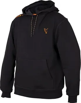 Rybářské oblečení Fox International Hoodie Collection Black/Orange