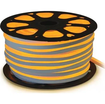 LED páska TIPA LED Neon flexi hadice 230V žlutá 50m IP67 7W/m