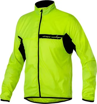 Cyklistická bunda Etape Bora fluo žlutá