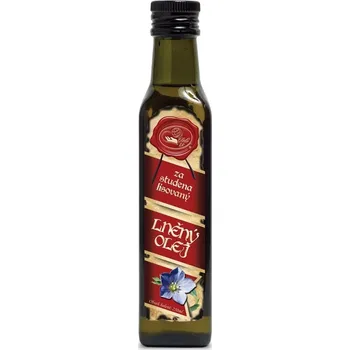 Rostlinný olej Missiva Panenský lněný olej 250 ml