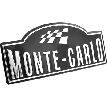 Samolepicí dekorace na vozidlo Škoda Auto Znak - boční nápis Monte Carlo - originál Škoda 5JJ853041ATW4