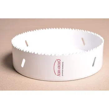 Vrták ABRABORO Bimetalová pilová vrtací korunka HSS 152 mm