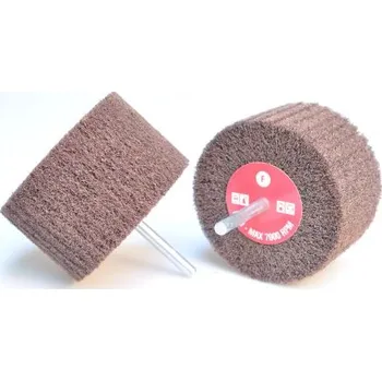 Brusný kotouč CALFLEX Stopkový lamelový kotouč netkaná textilie 80x50-6 AF (180/220)