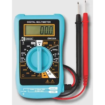 Auto-moto baterie Multimetr EM320A