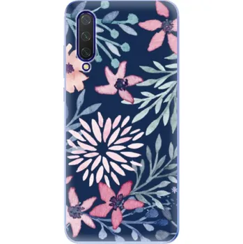 Pouzdro na mobilní telefon Odolné silikonové pouzdro iSaprio - Leaves on Blue - Xiaomi Mi 9 Lite