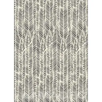 Koberec Agnella Vlněný koberec Magic Feathers grafit - 133x180cm