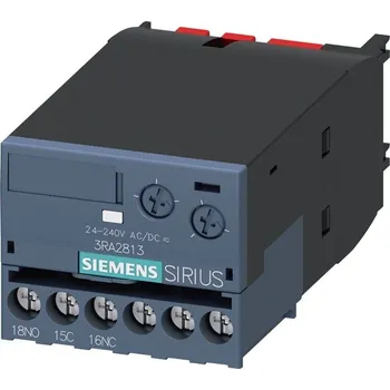 Dílna 3RA2813-1AW10 pomocný kontakt, elektron. se zpožděným návratem, rozběhem relé 1 CO, Siemens