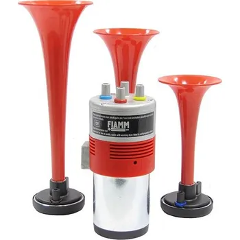 Houkačka 3-trubková fanfára FIAMM TRIO 3-tónová s kompreso.