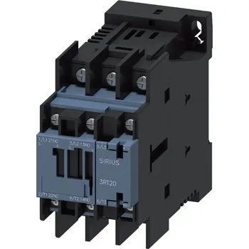 Stykač 3RT2027-4XB40-0LA2 stykač drážní, AC-3, 15kW/400V, 1 NO + 1 NC, DC24V, 0,7-1,25*US, 3pólový, S0, Siemens