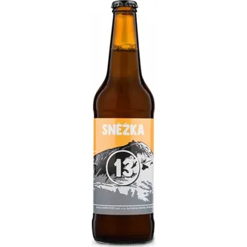 Pivo Pivo Sněžka 13° tmavá, 0,5 litr, lahev - korunková zátka