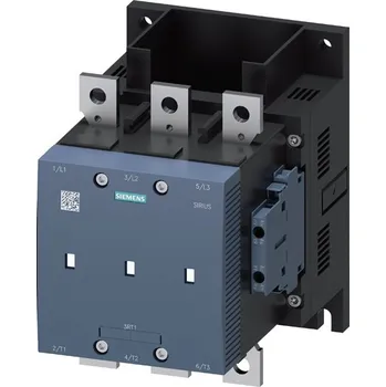 modulární přístroj a rozvaděč 3RT1265-6LA06 vakuový stykač, AC-3, 265A/132kW/400V, 3pólový, 2 NO + 2 NC, ploché přívody/šroubová svorka, Siemens