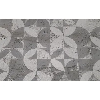 Obklad Vito grey deco 2 - obkládačka 25x40 šedá lesk 151249