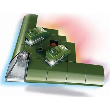 ostatní stavebnice Qman QM-09 Amphibious Panzer 1803-4 Bombardér Electric Ray