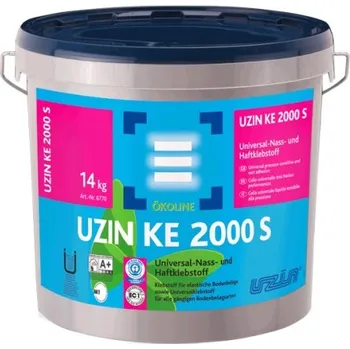 Průmyslové lepidlo UZIN KE2000S bal. 6 kg univerzální disperzní lepidlo pro vinylové dílce