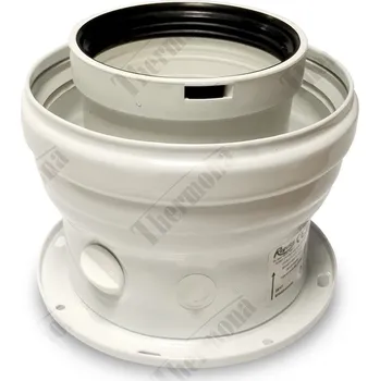 Kouřovod Příruba s MM, z průměru 80/105 mm na 80/125 mm, pro THERM 45 KD.A