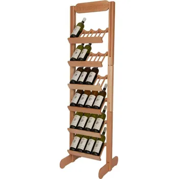 Stojan na víno Stojan na víno 635 - Dřevěný stojan na 24 lahví vína
