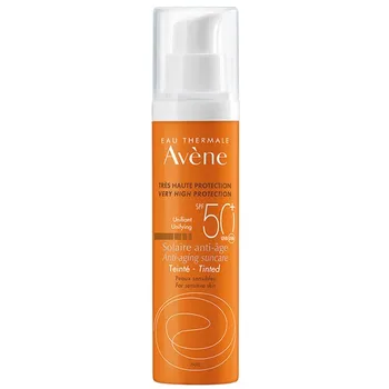 Přípravek na opalování Avène Sun Sensitive tónující ochranný krém SPF 50+ 50 ml