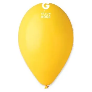 Balónek Balonky 100 ks ŽLUTÉ 26 cm pastelové