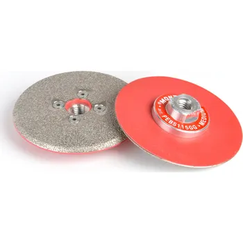 Brusný kotouč Brevetti Montolit PEBS115GG, medium diamantový brusný kotouč na slinutou dlažbu s kontrukcí pro nižší hlučnost, žulu, mramor