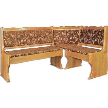 Nabytek-dreveny.cz Dřevěná jídelní rohová lavice MASIV BM111 z borovice Barevné provedení: Dub