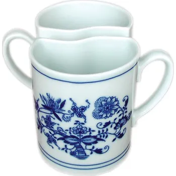 Cibulák Dubí Hrnek Duo - 2 ks - cibulový porcelán 70589, 0,24 l