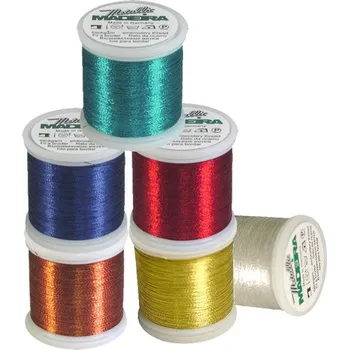 Nit metalická vyšívací niť Madeira 200m