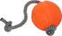 Hračka pro psa Collar Liker míč s provazem 7 cm oranžový
