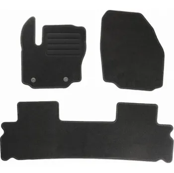 autokoberec Koberce textilni Ford Galaxy II 5 mist 2012-2015 Barva: ČERNÁ
