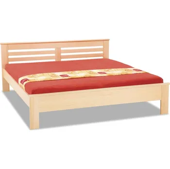 Postel Krajča Manželská postel z masivu Aneta 180 x 220 cm Povrchová úprava dřeva: Bez nátěru, Druh dřeva: Borovice