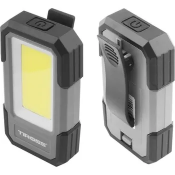 Svítilna TIROSS PRACOVNÍ LED SVÍTILNA 3W 300lm | NAPÁJENÍ 3xAAA