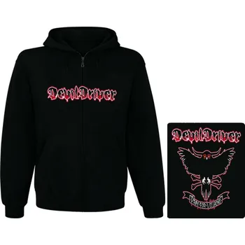 Pánská mikina mikina s kapucí a zipem DevilDriver