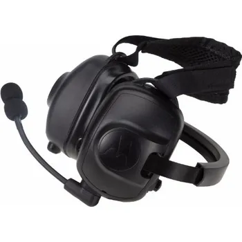 Vysílačka Motorola PMLN6852A Komunikační souprava do hlučného prostředí, zátylní spona