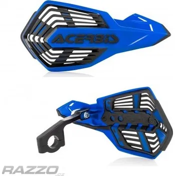 Motocyklový chránič Kryty rukou na motokros Acerbis X-FUTURE Vented Handguards Blue Black