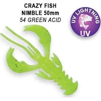 Umělá nástraha Crazy Fish Nimble 5cm floating color 54