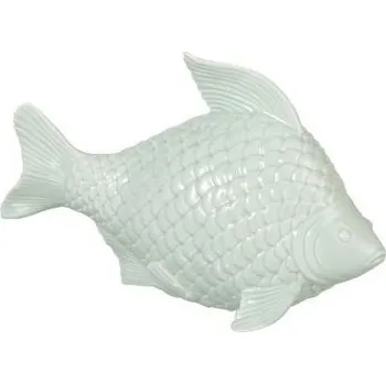 Porcelánová dekorace Kapr - 21,7*13,5*9,8 cm